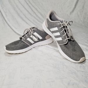 Womens Adidas Cloudfoam Qt Flex running shoes / Size 10 / Grey